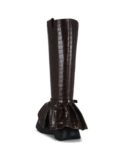 Ganni Black Kat Platform Boot