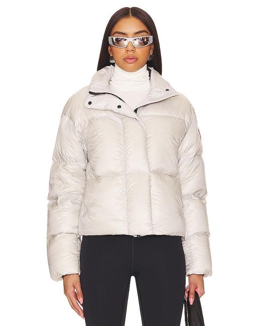 Canada Goose Natural Cypress Cropped Puffer