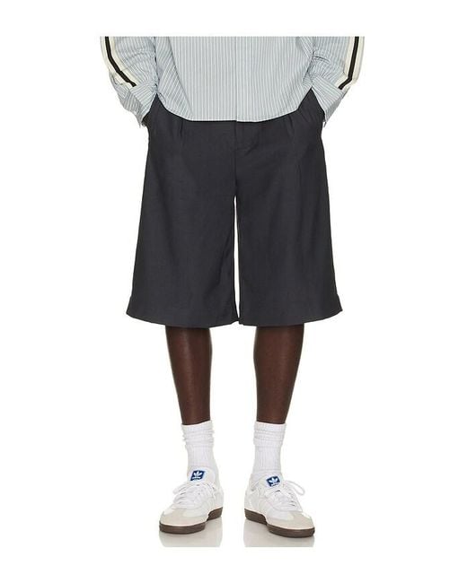 JUNGLES Black Everyday Hollywood Waist Shorts for men