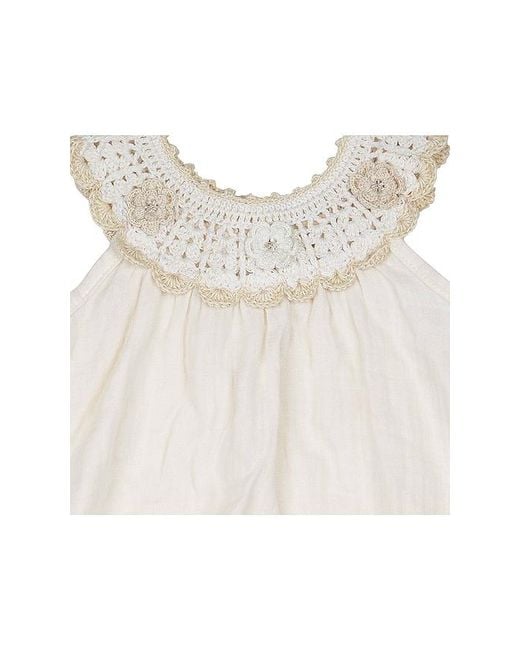 Wild Wawa Petal クロシェドレス White
