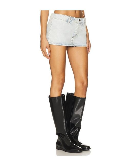 Lioness Blue Rhode Mini Skirt