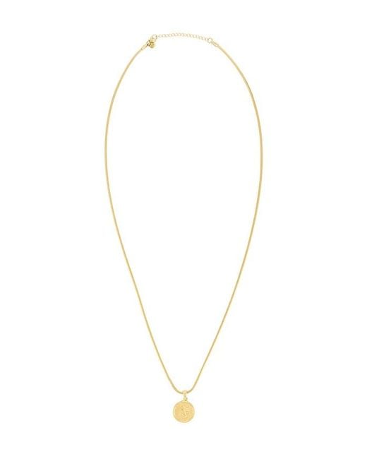 petit moments White Dubloon Necklace