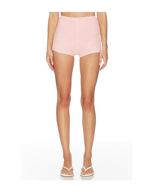 Stone Cold Fox White X Revolve Roma Smocked Hot Short