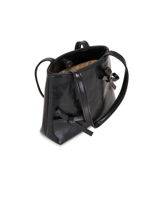 8 Other Reasons Double Bow Bag Black