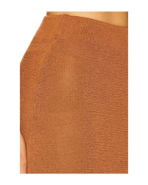SNDY'S Orange Cali Maxi Skirt