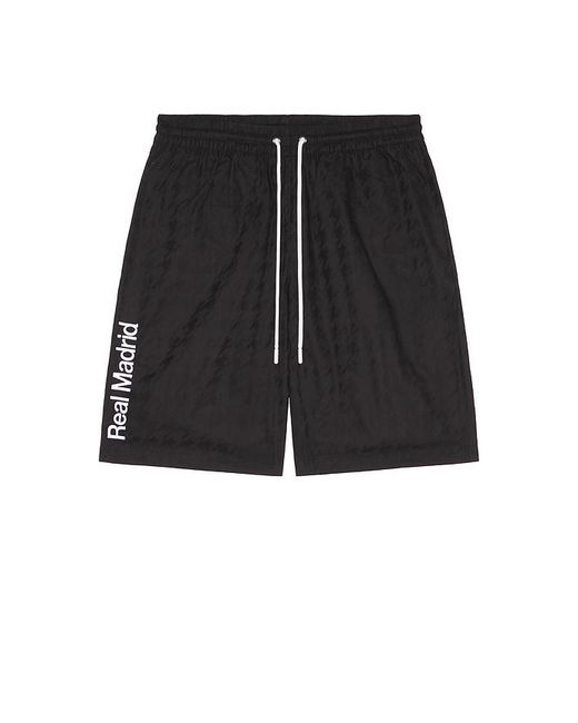 Real Madrid Cf Black Defender Shorts for men
