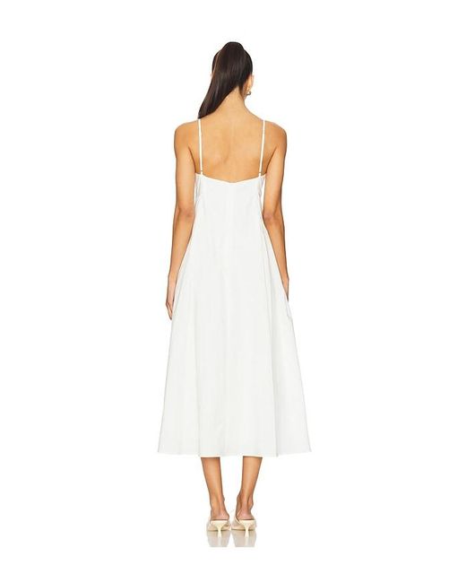 RUE SOPHIE White Nantes Dress