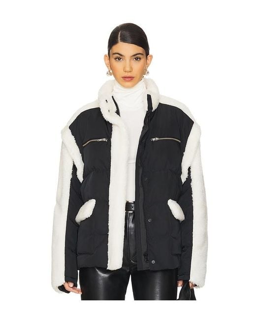 Lovers + Friends Black Caputo Twofer Jacket