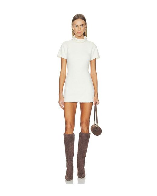 Amelie Teje White Graciela Mini Dress