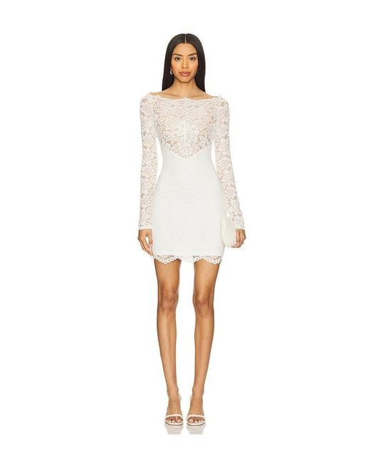 House of Harlow 1960 White Kleid Romy