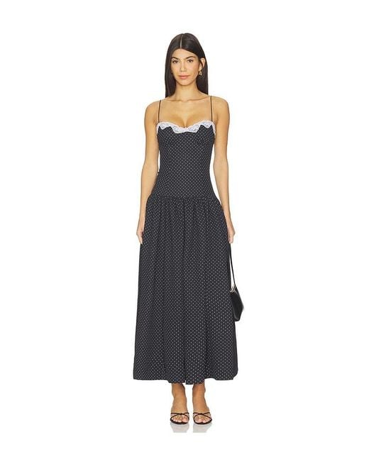 Lovers + Friends Blue Rosemary Maxi Dress