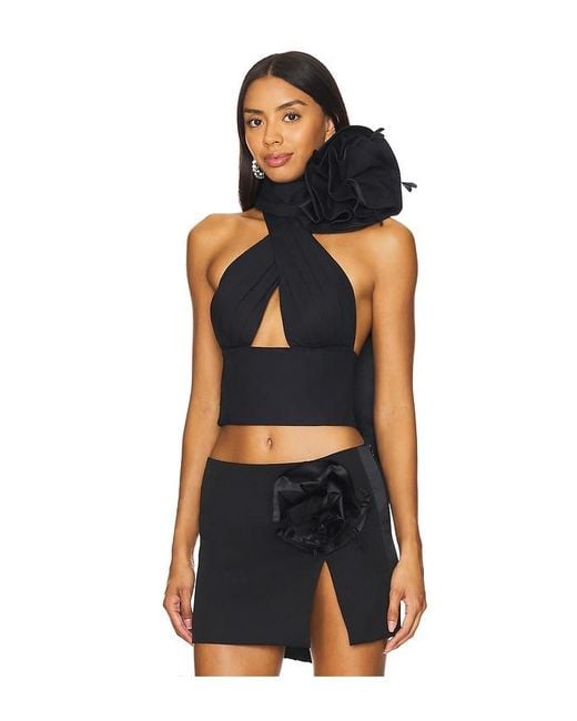 Top Halter En Color Negro Talla (También En 2) Area de color Black