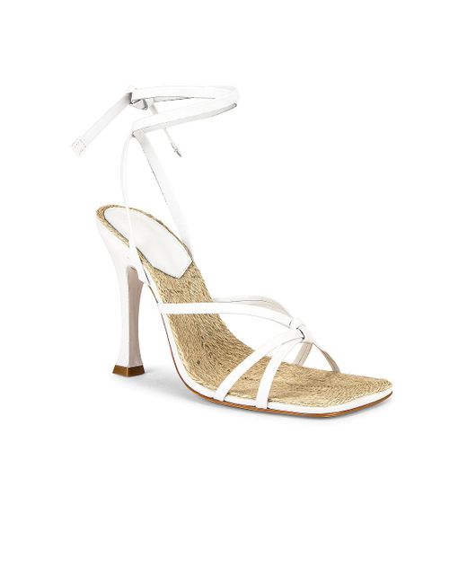 Schutz Women's Connie Heel - White - Sandal Heels - 10