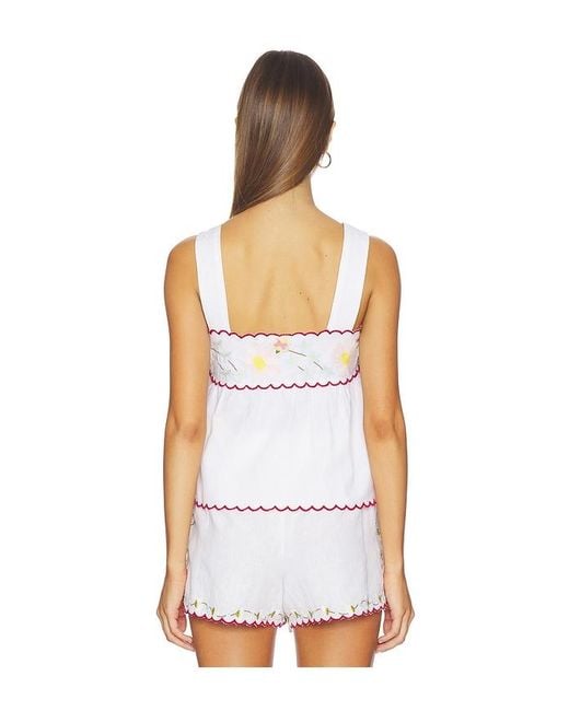 Ciao Lucia White Ander Top