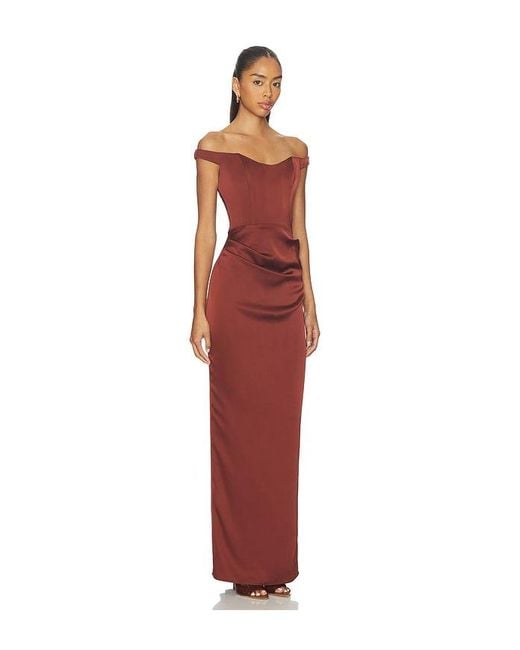 Katie May Red Tempest Gown