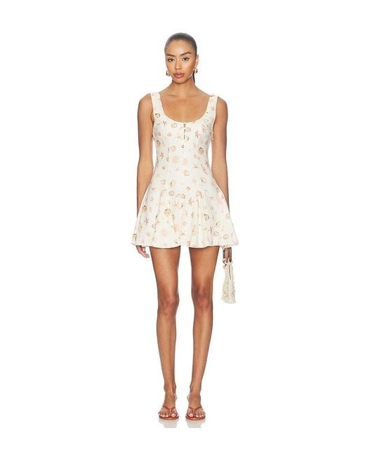 MAJORELLE White Margot Mini Dress