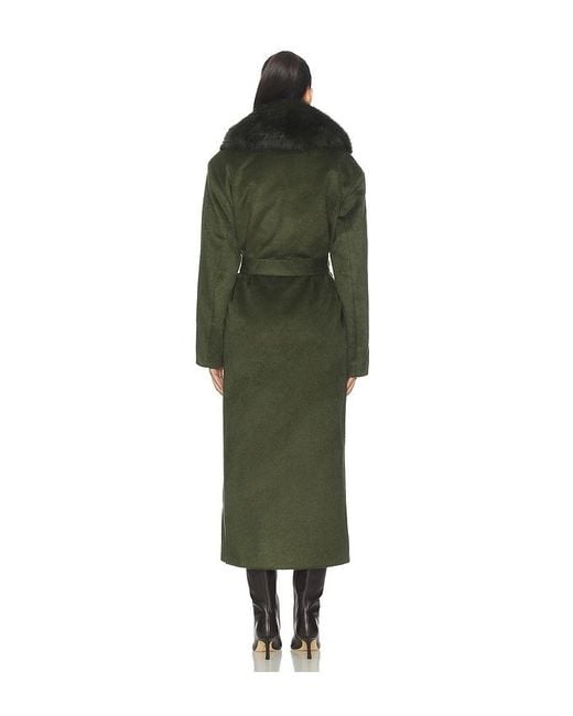 Lamarque Green X Revolve Tillie Coat