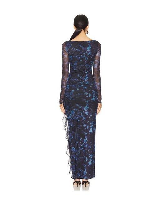 MORE TO COME Blue Alondra Maxi Dress