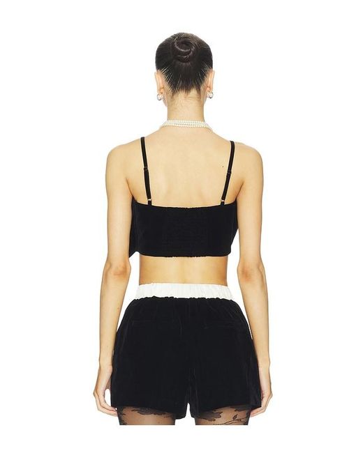 Maude Club Black Mindy Top