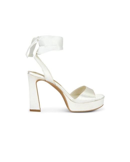 Dolce Vita White Jaemy Platform Heel