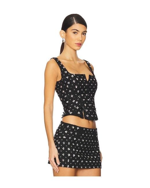 GUIZIO Black Arlo Corset