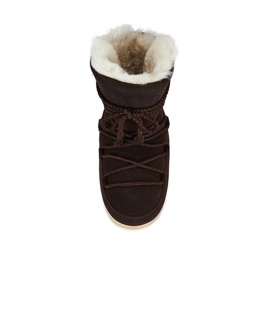 Moon Boot Black Evx Shearling Boot