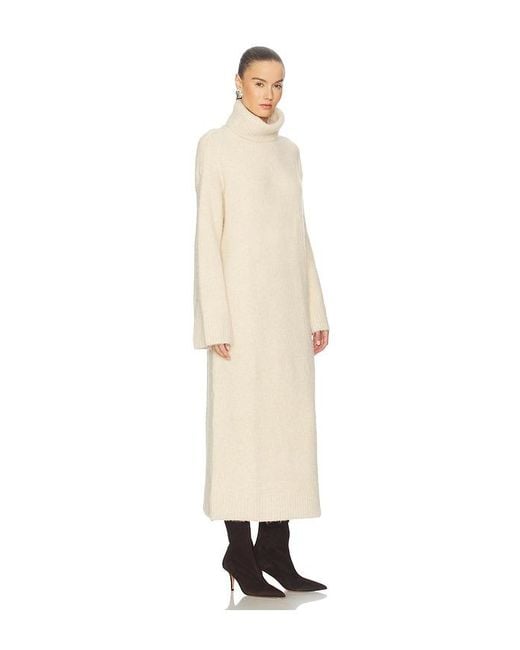 SNDY'S White Willow Sweater Dress