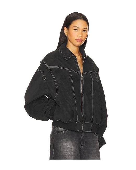 Lioness Black Vista Bomber Jacket