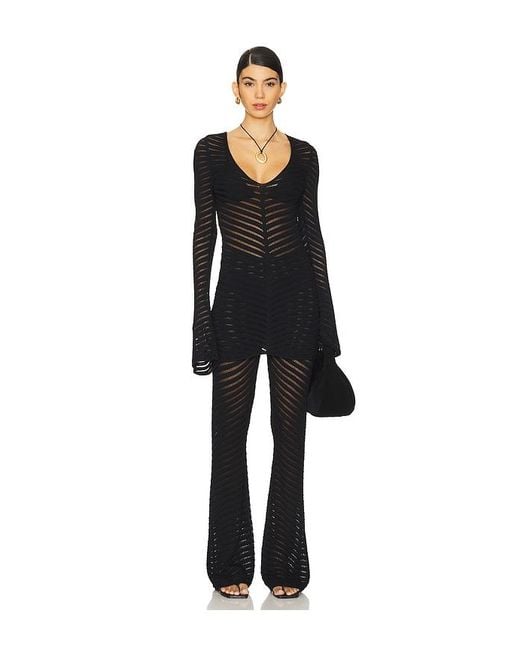Devon Windsor Black Camille Pant