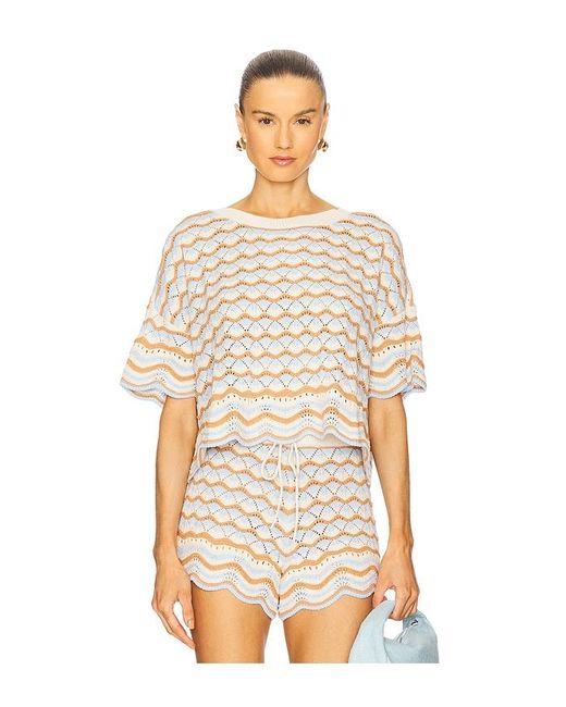 LSPACE Natural Sunchaser Top
