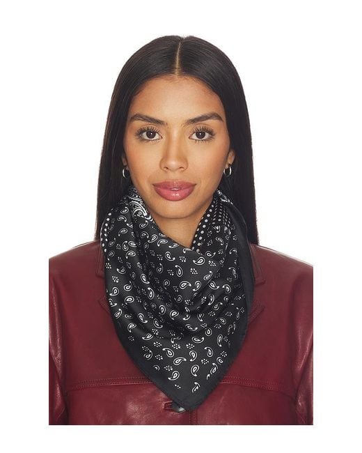 Lovers + Friends Black Victoria Scarf