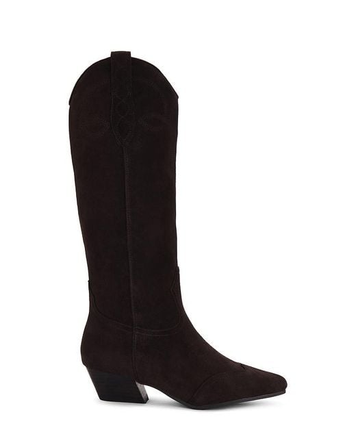 Steve Madden Dollie Boot in Black Lyst UK