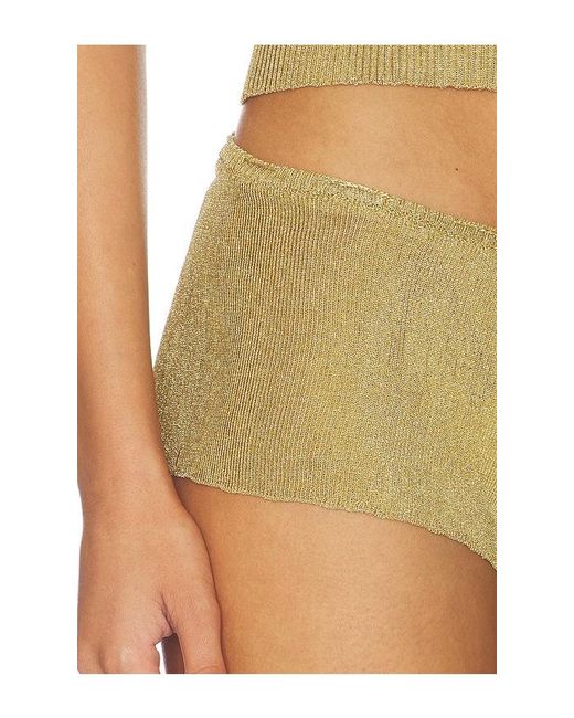 GUIZIO Relaxed Metallic Short