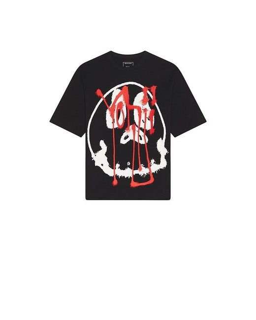 Y-3 Red Skullgfx Tee for men