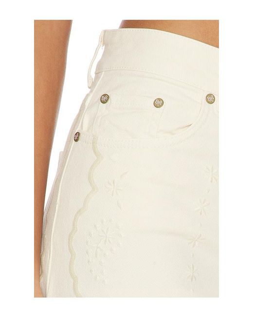 LoveShackFancy White Dellah Pant