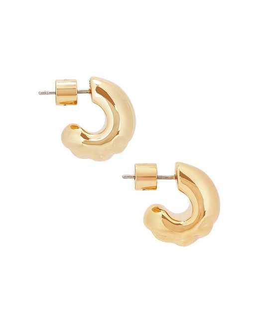 Jenny Bird Metallic Small Nelle Hoops
