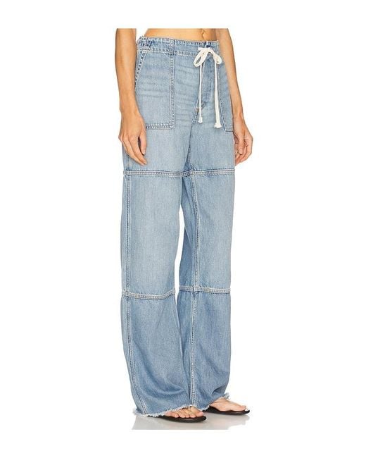 Re/done Blue Beach Pant Jeans