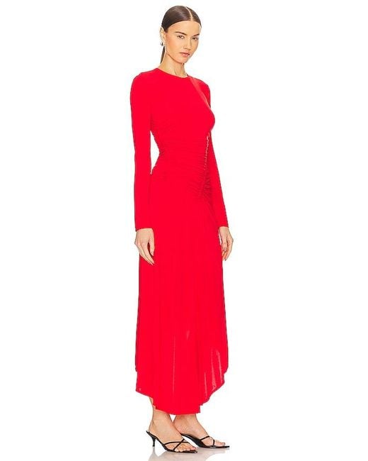 A.L.C. Red Adeline Dress
