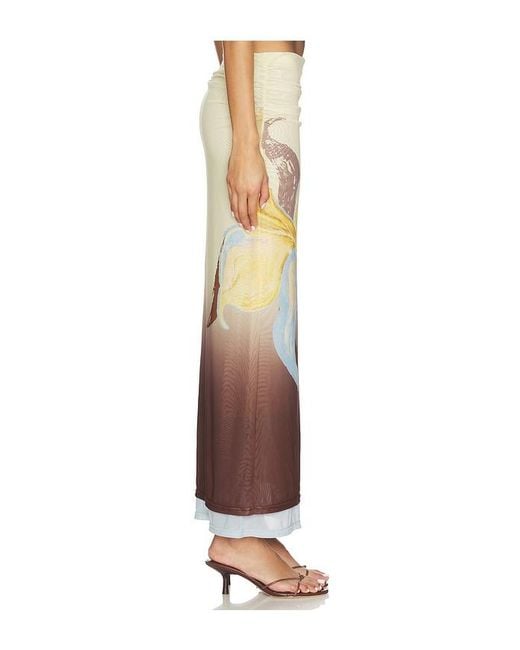 SOVERE Multicolor Dahlia Skirt