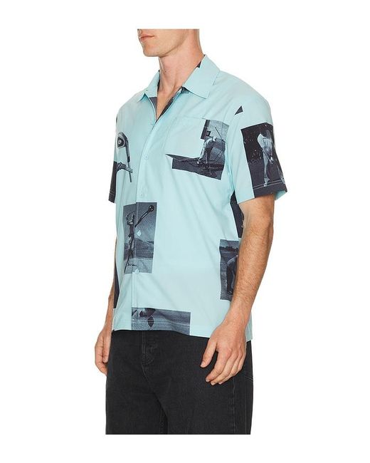 Students Golf Blue Assistance Please Shirt for men