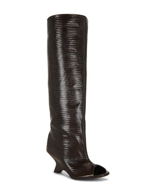Gia Borghini Black Boot Ninette