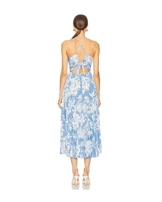 Astr Blue Blythe Dress