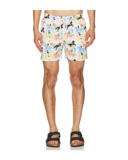 ARRELS Barcelona Multicolor Cowboy X Simmon Said Classic Swim Shorts for men