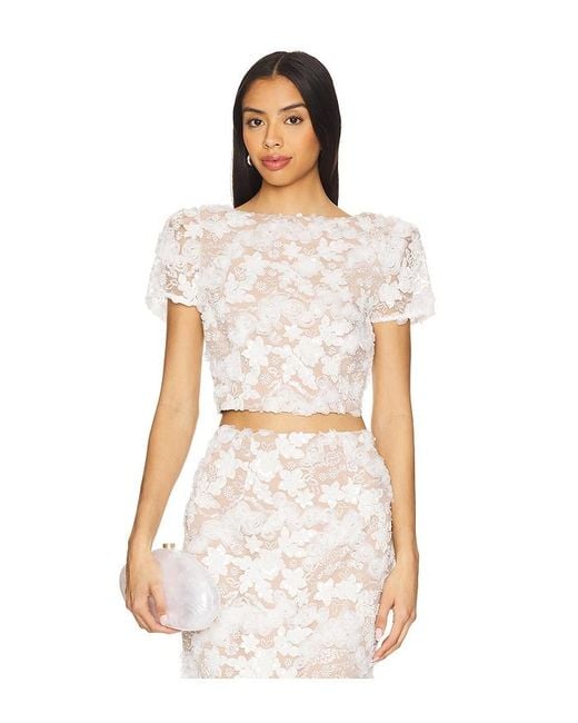 Elliatt White Vonni Top