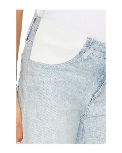 PAIGE White Arellia Ankle Maternity Jeans