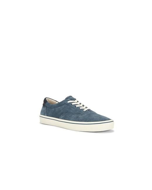 Vince Blue Seaside Suede Sneaker for men