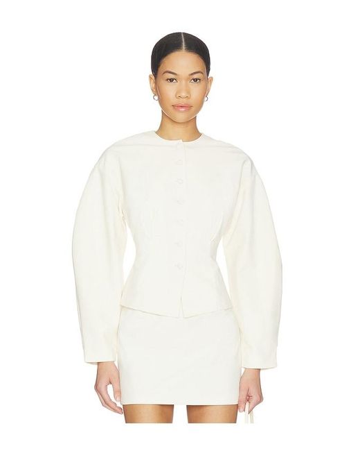 ALL THE WAYS White Mamie Blazer