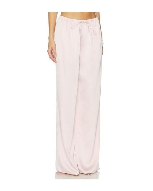Lovers + Friends Pink Claire Pant