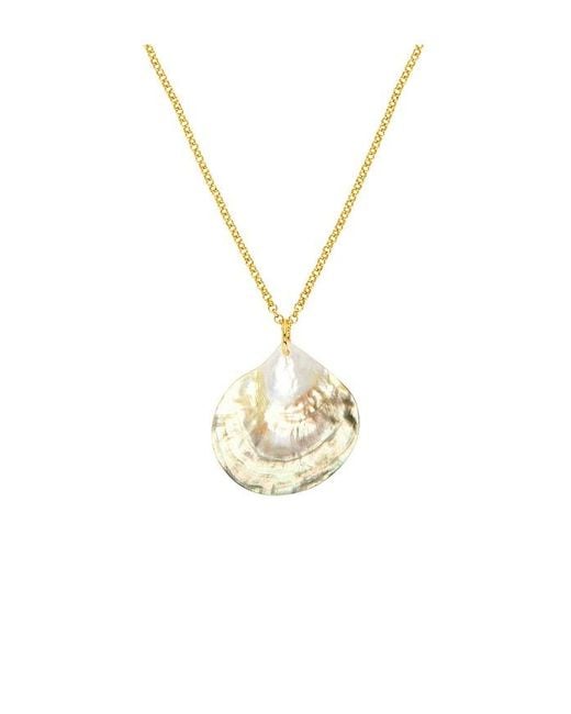 Anni Lu Metallic Halskette Shell