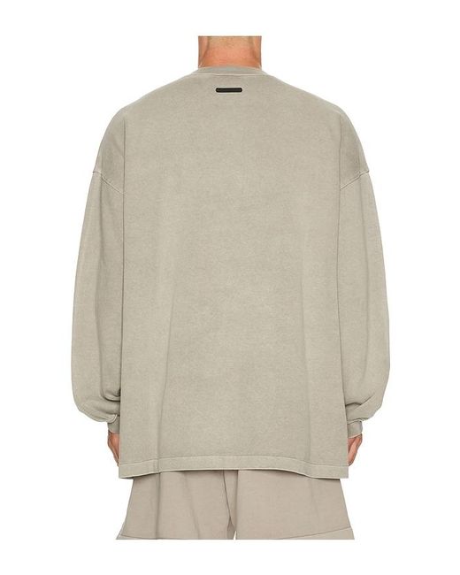 Fear Of God Natural Signature 90's Long Sleeve Tee for men
